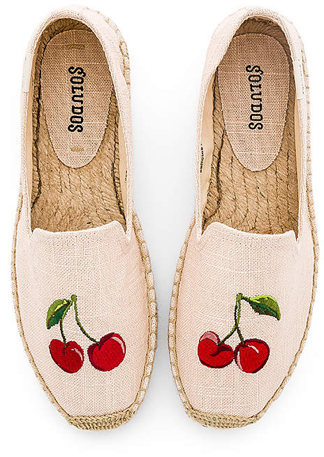 Soludos Cherries Smoking Slipper