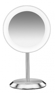 Conair - Satin Chrome LED Vanity Magnifying Mirror