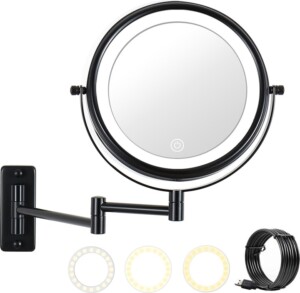 best wall mounted magnifying mirror, best magnifying mirror 