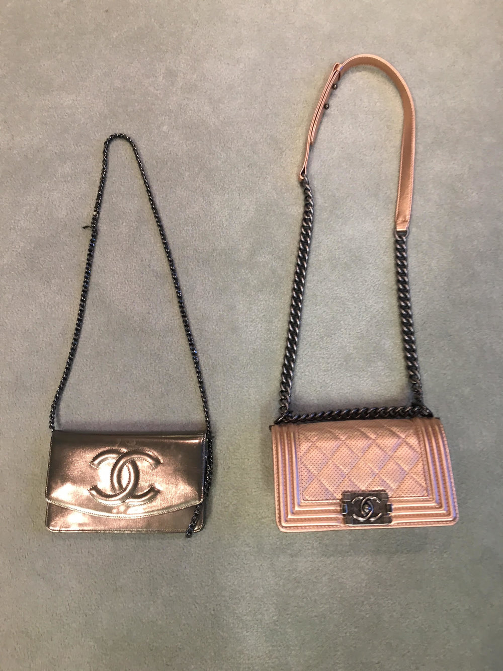 Cross-body purses are a favorite of Honey Good when choosing a purse 