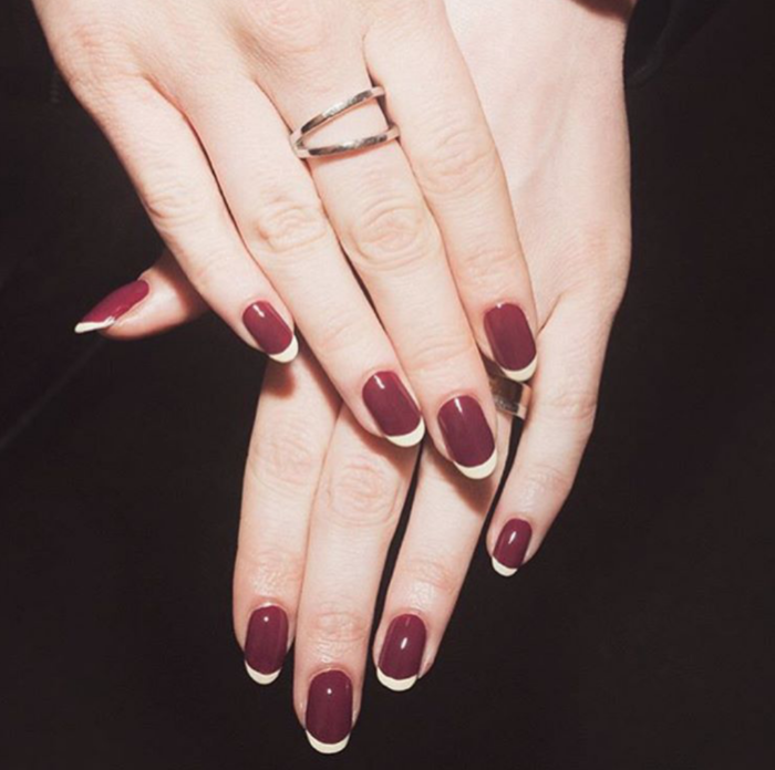 Two-Toned Manicures