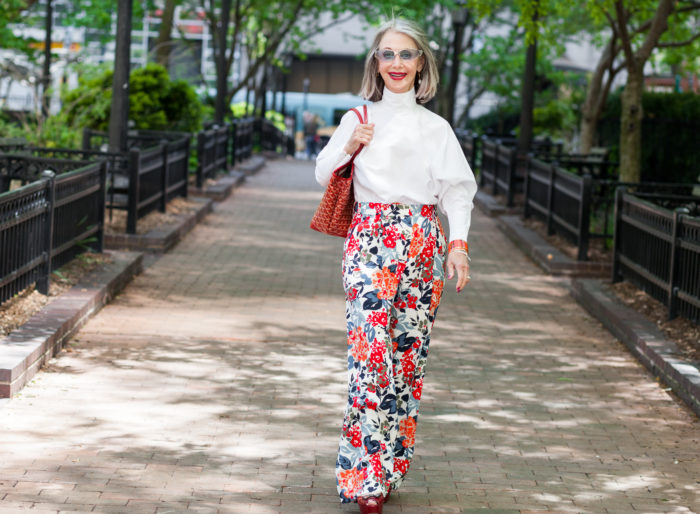 chronological age is just a number honey good walking floral pants