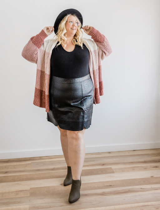 dress for a plus sized body