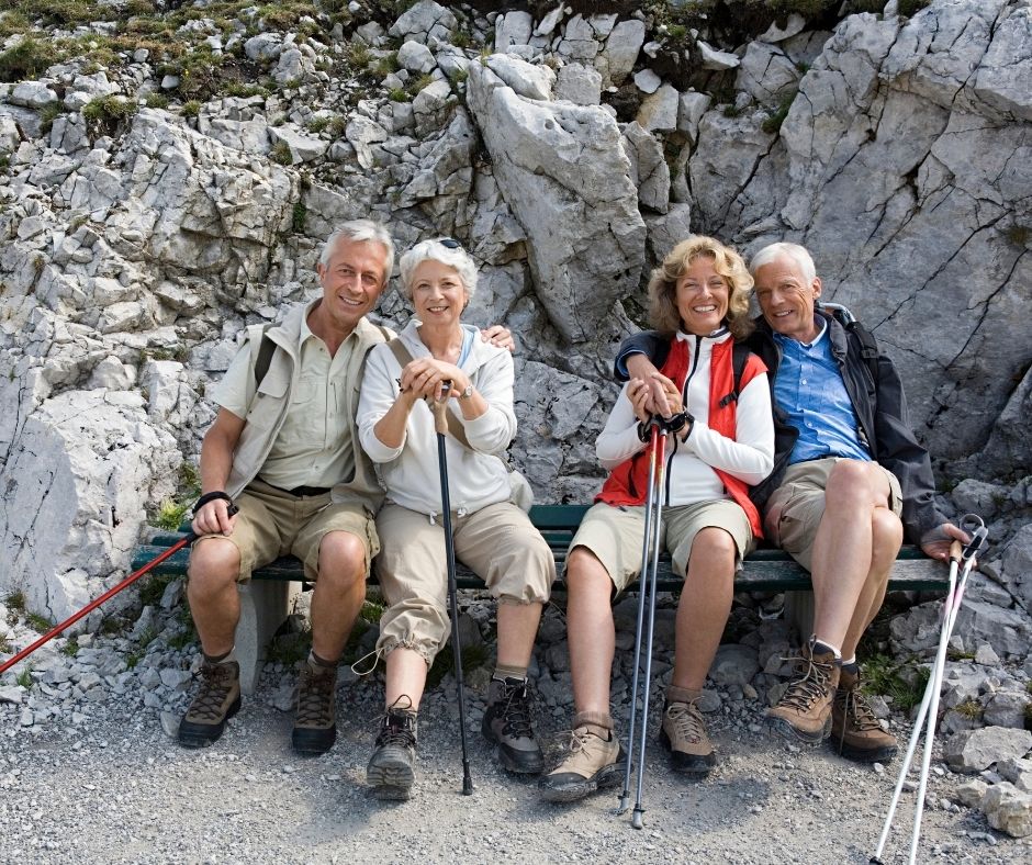 hiking polls are Essentials for Women 50+ who hike