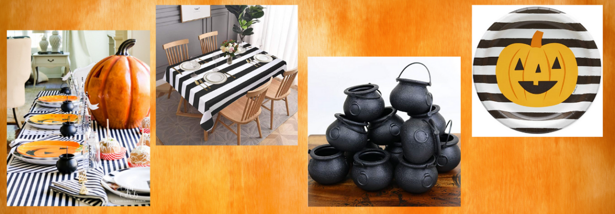 Spooky dinner ideas, fun table ideas for Halloween