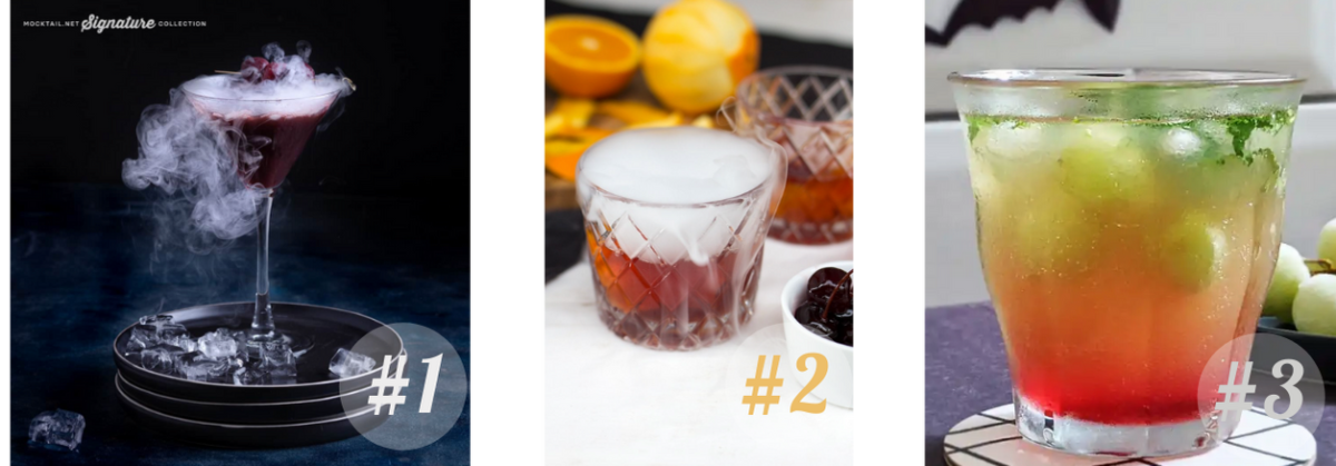 Easy Halloween Mocktails