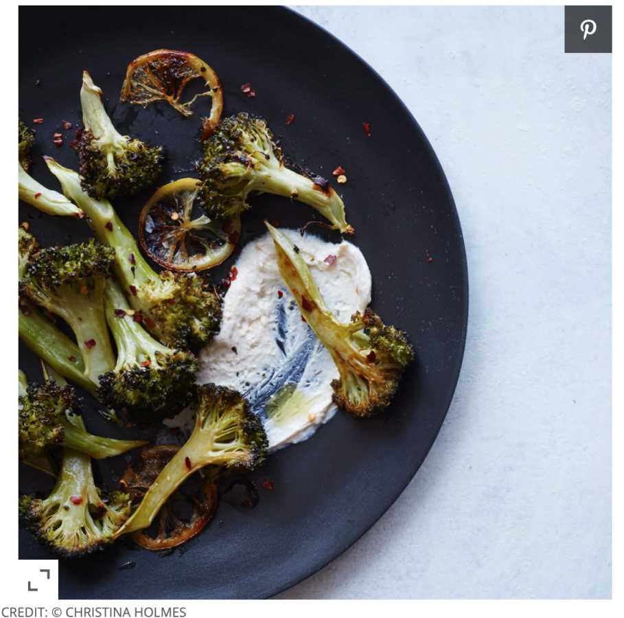 Roasted Galic Broccoli, ways to eat more vegetables