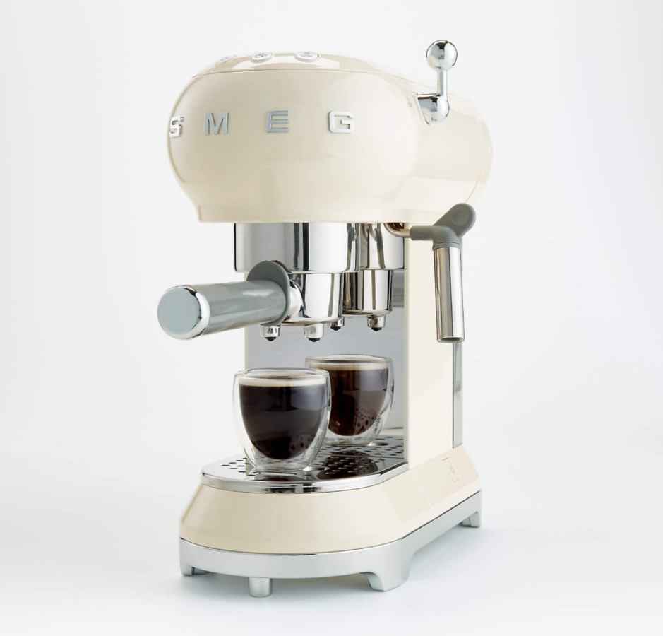Smeg Cream Espresso Machine