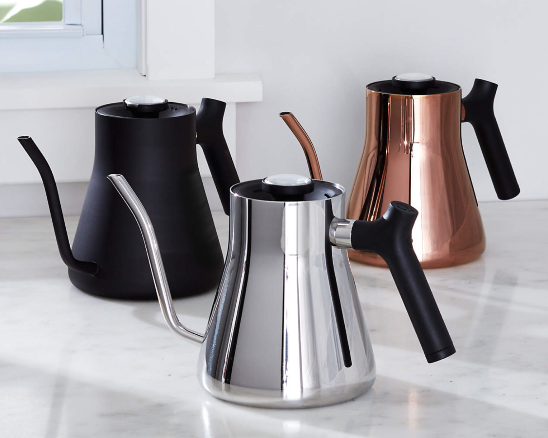 Coffee Lover's Gift Guide Stelton Emma Electric Kettle
