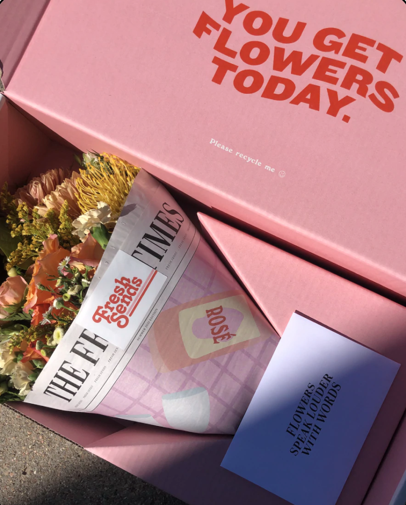 Fresh Sends flower subscription service