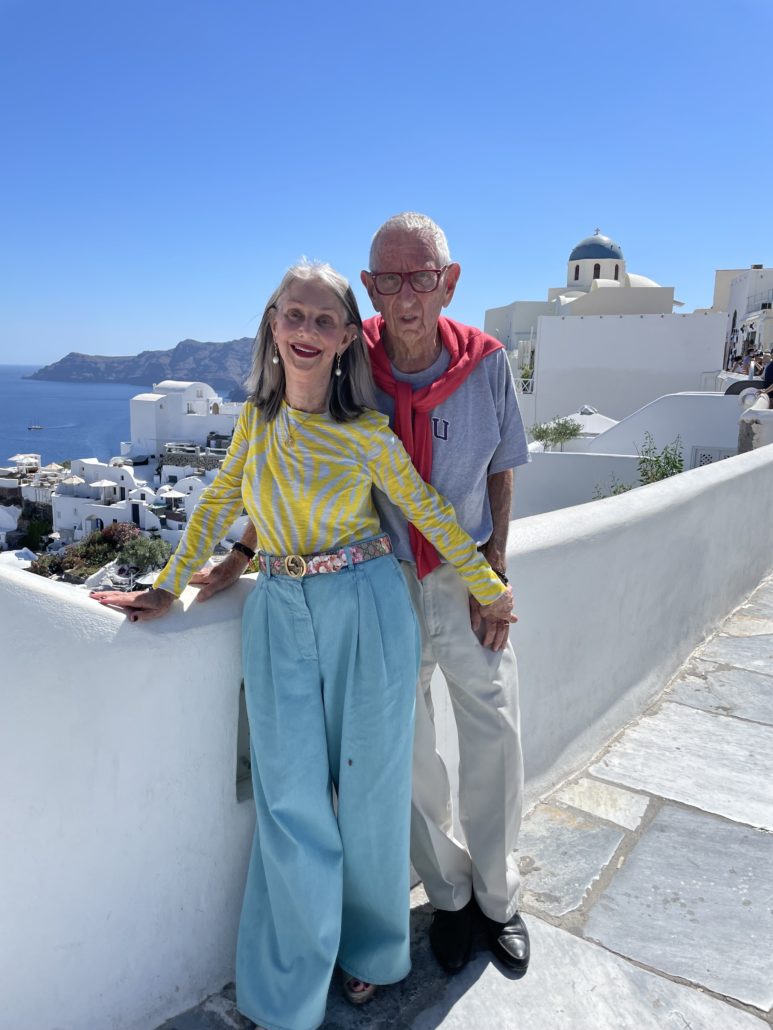 Honey Good Travel After 50, Santorini with Sheldon Good