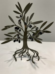 metal olive tree gift reminds me to find growth after 50