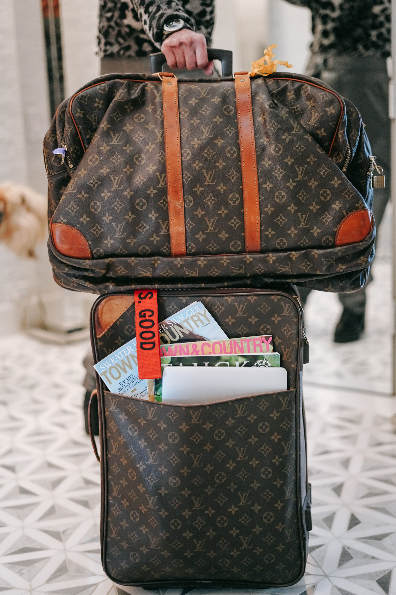 suitcase, Louis Vuitton