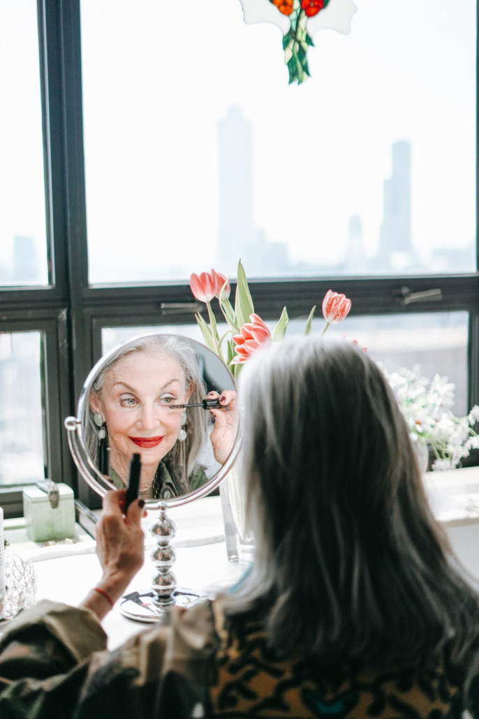 Honey Good putting on her best makeup tips for women over 50