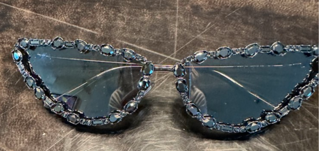 Dior cat eye sunglasses.