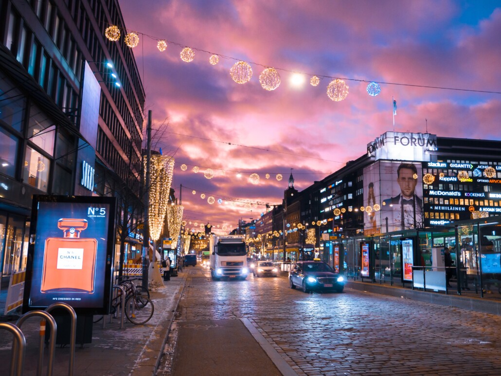 solo female travel after 50 Epic Sunrise in Mannerheimintie Street, Helsinki