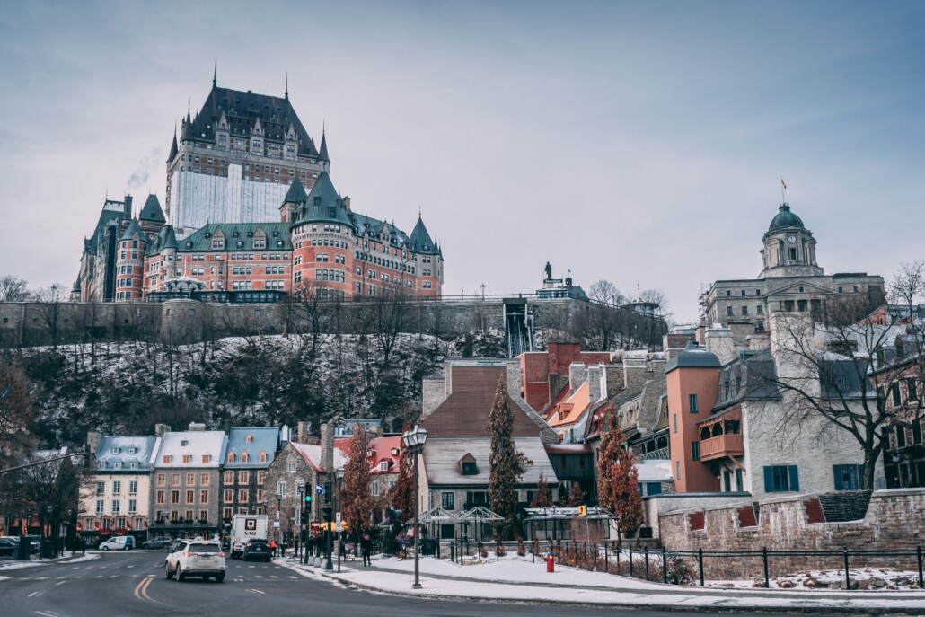 Quebec, Canada is one of the best places to travel solo female