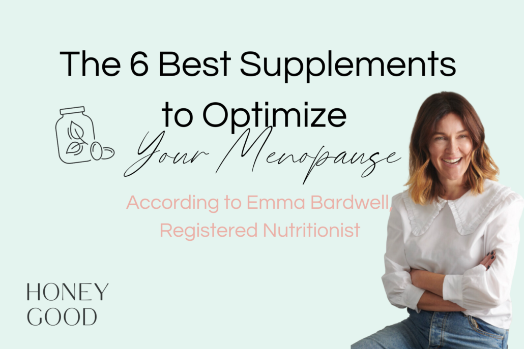 emma bardwell nutritionist best supplements for menopause