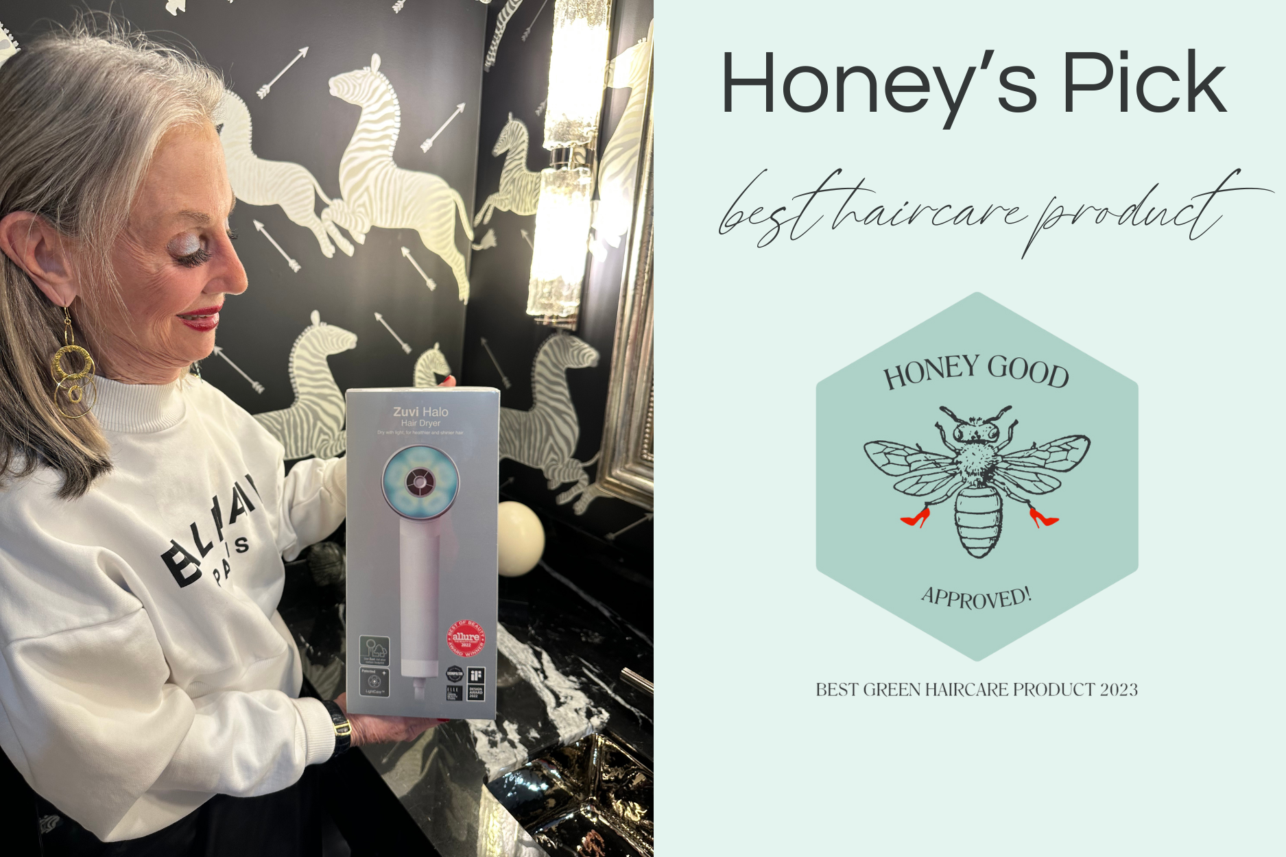 The Best Hair Dryer for Women Over 50: Honey’s Pick Zuvi