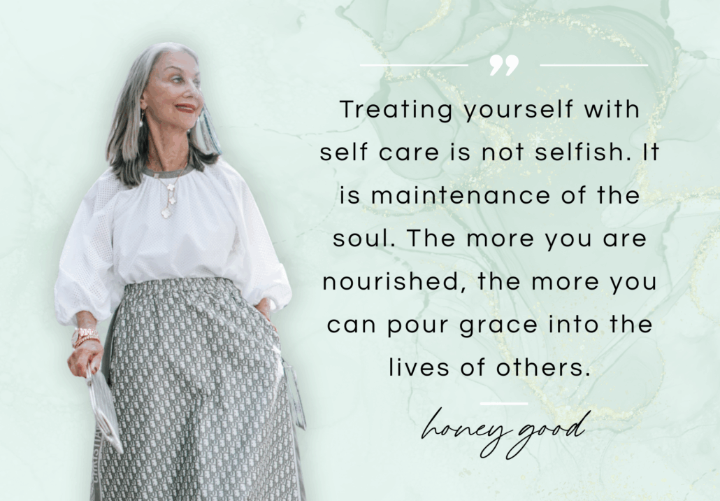 kindness as self care Honey quote