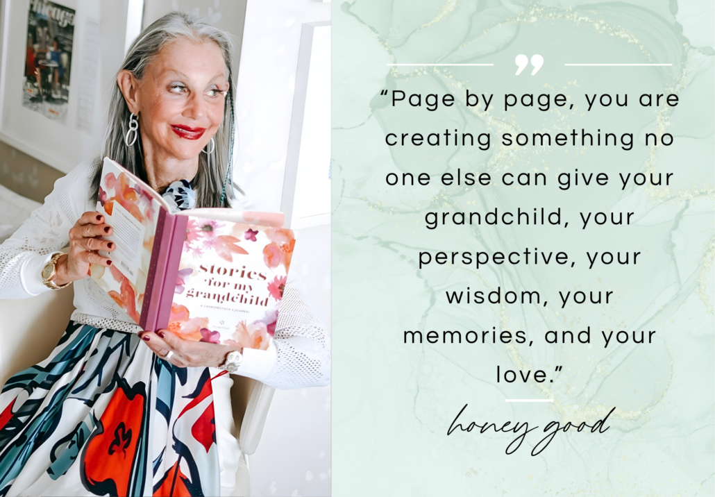 a quote about stories for my grandchild